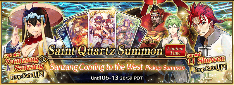 Sanzang Coming to the West Pickup Summon