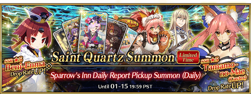 Sparrow's Inn Daily Report Pickup Summon (Daily)