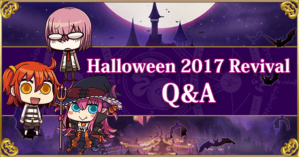 Halloween 2017 Revival Lite Q&A!