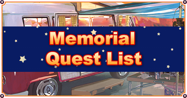 Memorial Quest List