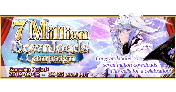 7 Million Downloads Campaign