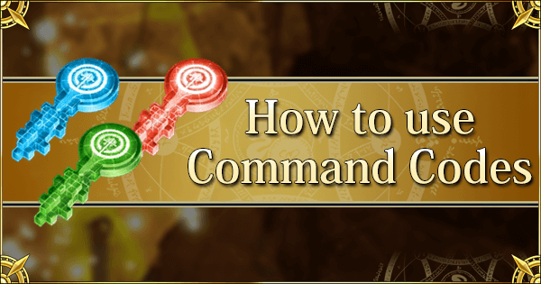 How to use Command Codes