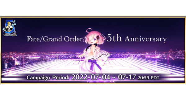 Fate/Grand Order 2022 ~5th Anniversary~