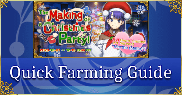 Christmas 2023 - Quick Farming Guide