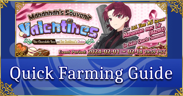 Valentine's 2024 - Quick Farming Guide